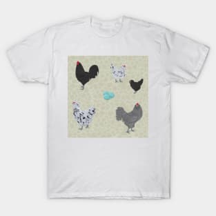 BBS Ameraucana Pattern Cream T-Shirt